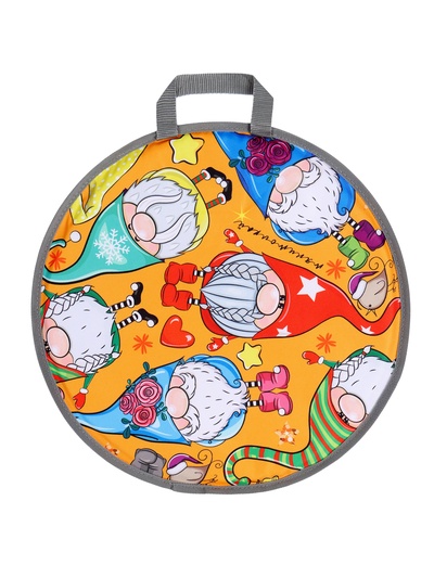 Ледянка мягкая Gnome, круглая, d=45 см, толщина 1.2 см, рисунок МИКС