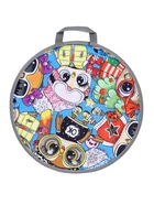 Ледянка мягкая Sova, круглая, d=45 см, толщина 1.2 см, голубая - Фото 1