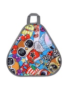 Ледянка мягкая Sova, треугольная, голубая, рисунок МИКС - Фото 10