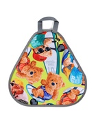 Ледянка мягкая Bear, треугольная, d=41 см, толщина 1.2 см, рисунок МИКС - Фото 1