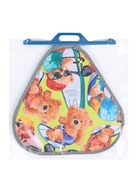 Ледянка мягкая Bear, треугольная, рисунок МИКС  (артикул 10964226)  большой выбор товаров оптом и в розницу по низким ценам с доставкой