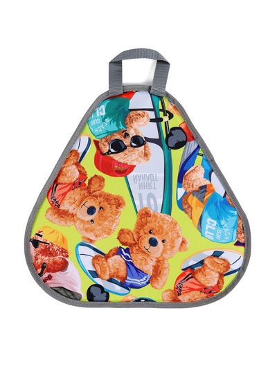 Ледянка мягкая Bear, треугольная, рисунок МИКС