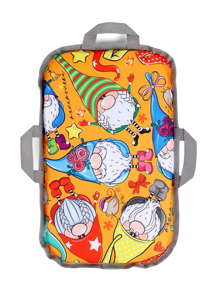 Ледянка мягкая Comfort Gnome, прямоугольная, 55×35 см, толщина 3.2 см, разноцветная - Фото 1