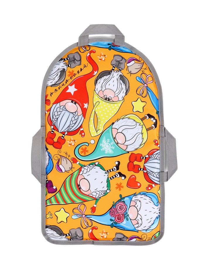 Ледянка мягкая Gnome, прямоугольная, 53×36 см, толщина 1.8 см, оранжевая - Фото 1