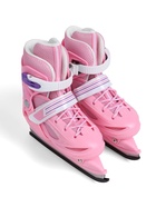 Коньки детские раздвижные BlackAqua, р. 34-37, для фитнеса, розовые 10964191