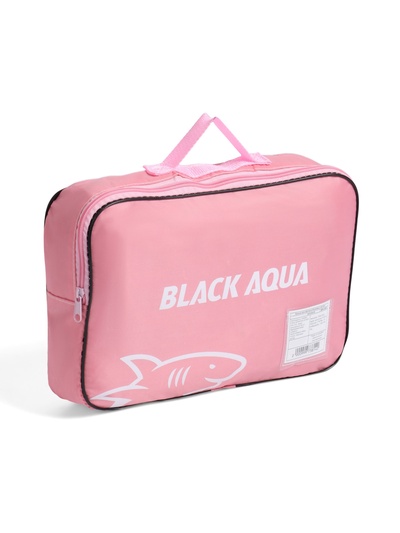 Коньки детские раздвижные BlackAqua, р. 34-37, для фитнеса, розовые