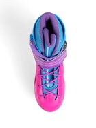 Коньки детские раздвижные BlackAqua, р. 30-33, для фитнеса, с роликовой платформой, мультиколор 10964198