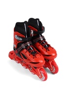 Коньки для фитнеса с роликовой платформой BlackAqua (р.34-37, красный) 10964202
