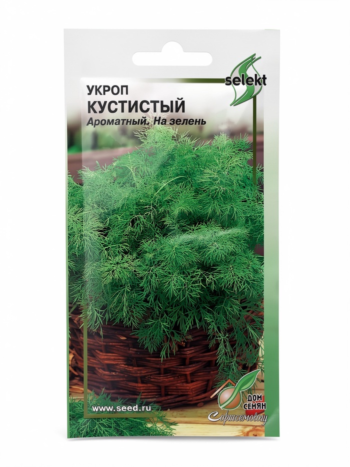 Семена Укроп «Кустистый», 750 семян, «Сортсемовощ»