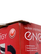 УЦЕНКА Чайник электрический ENERGY E-263, металл, 1.2 л, 950 Вт, красный - Фото 9