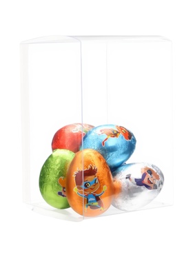 Яйца шоколадные «Супергерои и футбол», набор, 75 г 10956359