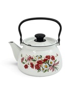 УЦЕНКА Чайник эмалированный «Астры», 3 л, металлическая ручка, белый - Фото 3