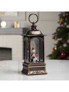 УЦЕНКА Фигура светодиодная "Снеговик с пингвином", 23х9х9 см, от бат. АА*3 (не в компл.), Т/БЕЛЫЙ 69 - Фото 6