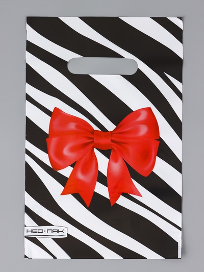 Пакет «Бантик», полиэтиленовый с вырубной ручкой, 20×30 см, 30 мкм