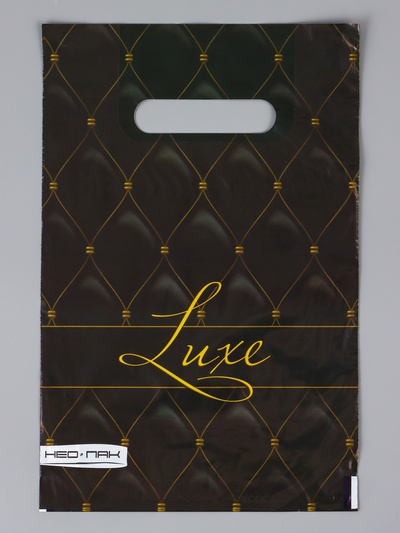 Пакет «Люкс», полиэтиленовый с вырубной ручкой, 20×30 см, 30 мкм