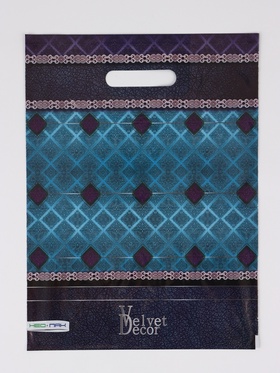 Пакет «Декор», полиэтиленовый с вырубной ручкой 30×40 см, 60 мкм