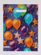 Пакет "Разноцветные шарики, полиэтиленовый с вырубной ручкой 30х40 см, 60 мкм 10958856