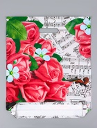 Пакет подарочный «Гармония», полиэтиленовый с вырубной ручкой 38×45 см, 60 мкм - Фото 2