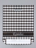 Пакет "Ромб, полиэтиленовый с вырубной ручкой 38х47 см, 60 мкм 10958885