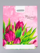 Пакет «Romance», полиэтиленовый с вырубной ручкой проруб. 41×51×4 80 мкм - Фото 2