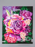 Пакет «Жанет», полиэтиленовый с вырубной ручкой 50×60 см, 100 мкм - Фото 2