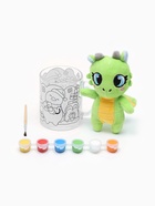 Кружка раскраска + игрушка "Дед мороз" старый 9770491   10963458 10968687