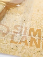 УЦЕНКА Набор Свеча для торта цифра 9 Гигант, золотая, с фонтаном, 9,5 см 10974484