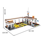 УЦЕНКА Конструктор Город "Автосервис", 443 детали - Фото 2