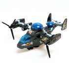 УЦЕНКА Самолет "Армия", работает от батареек, световые и звуковые эффекты цвета:МИКС - Фото 5