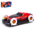 УЦЕНКА Машина FLYING, вращение на 360, свет и звук, работает от батареек, цвет красный 10974494