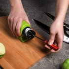 УЦЕНКА Ножеточка Luazon LTE-02, электрическая, для ножей/ножниц/отвёрток, 4хАА (не в ком.), зелёная - Фото 4