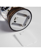 УЦЕНКА Фигура светодиодная «Дед Мороз» 11×11×19 см, от батареек 3хАА, USB, музыка, свечение тёплое белое 10974572