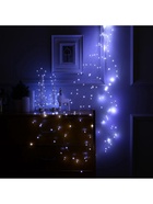 УЦЕНКА Гирлянда «Конский хвост» 10 нитей по 1.5 м, IP20, серебристая нить, 150 LED, свечение белое, 12 В - Фото 5