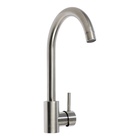 УЦЕНКА Смеситель для кухни ZEIN Z3827, однорычажный, высота излива 27 см, сатин - Фото 2