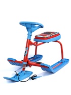 УЦЕНКА Снегокат «Тимка спорт 1+» Sportcar, голубой, красный, TC1+/SC Nika Kids - Фото 6