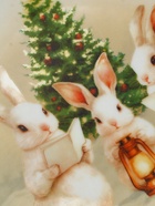 Посуда новогодняя «Новый Год», набор 4 предмета: тарелка - фото 23600369