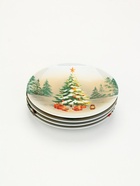 Посуда новогодняя «Новый Год», набор 4 предмета: тарелка - фото 23600358