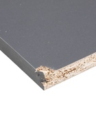 УЦЕНКА Витрина в гостиную со стеклом Теодора, 515×523×2100, Графит/Крафт золотой 10974684