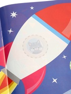 Книжка с наклейками «Едем, летим, плывём», 16 стр. 10966998