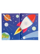 Книжка с наклейками "Едем, летим, плывём", 16 стр 10966998