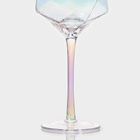 УЦЕНКА Набор бокалов для вина 6 шт. «Дарио» 500 мл, 10×25 см, перламутровый - Фото 3