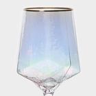 УЦЕНКА Набор бокалов для вина 6 шт. «Дарио» 500 мл, 10×25 см, перламутровый - Фото 4