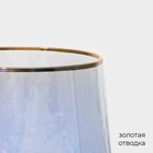 УЦЕНКА Набор бокалов для вина 6 шт. «Дарио» 500 мл, 10×25 см, перламутровый - Фото 5