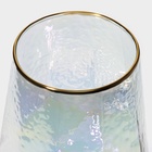 УЦЕНКА Набор бокалов для вина 6 шт. «Дарио» 500 мл, 10×25 см, перламутровый - Фото 7