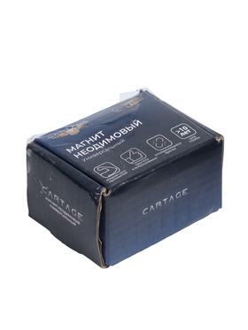 {{photo.Alt || photo.Description || 'УЦЕНКА Магнит неодимовый Cartage с крючком для авто, d 25 мм, сцепление 10 кг'}}