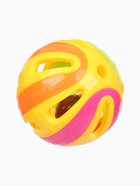 Прорезыватель погремушка «Зайка», силиконовый, 12.5 см, бежевый - фото 65461419