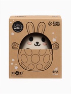 Прорезыватель погремушка «Зайка», силиконовый, 12.5 см, бежевый - Фото 16