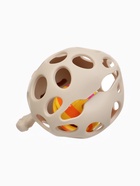 Прорезыватель погремушка «Зайка», силиконовый, 12.5 см, бежевый - Фото 9