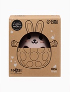 Прорезыватель погремушка «Зайка», силиконовый,12,5 см, розовый - Фото 13