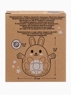 Прорезыватель погремушка «Зайка», силиконовый,12,5 см, розовый - Фото 18